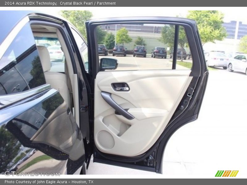 Crystal Black Pearl / Parchment 2014 Acura RDX Technology