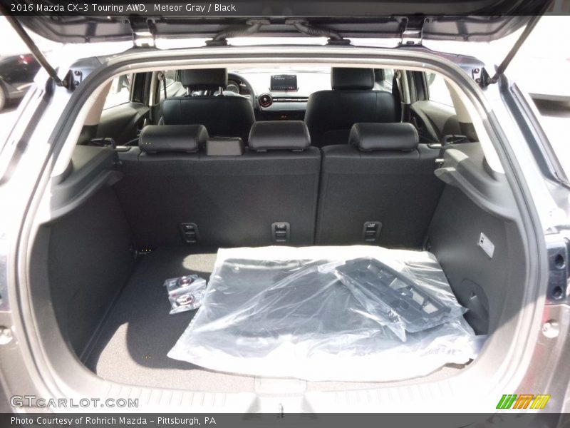 Meteor Gray / Black 2016 Mazda CX-3 Touring AWD