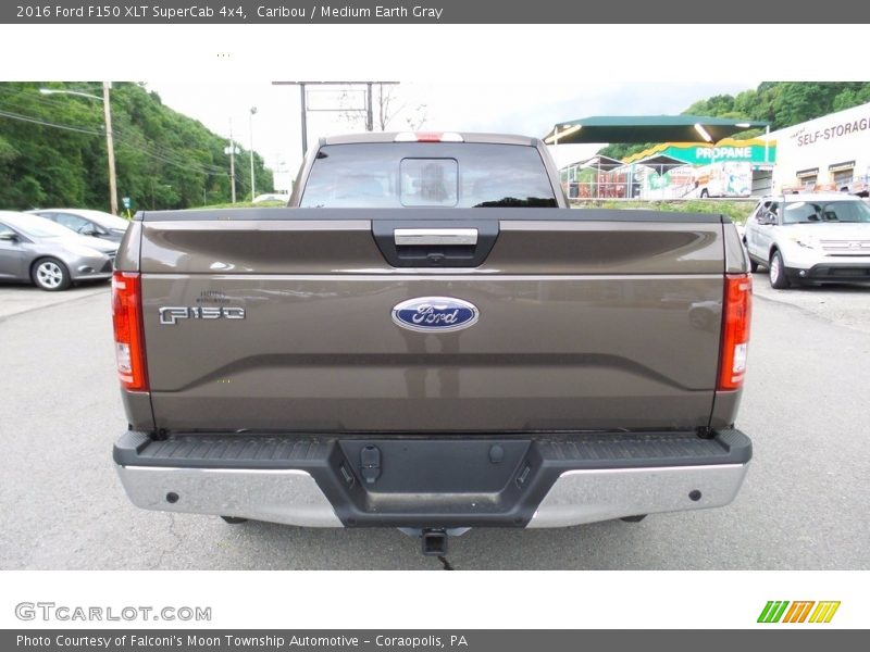 Caribou / Medium Earth Gray 2016 Ford F150 XLT SuperCab 4x4