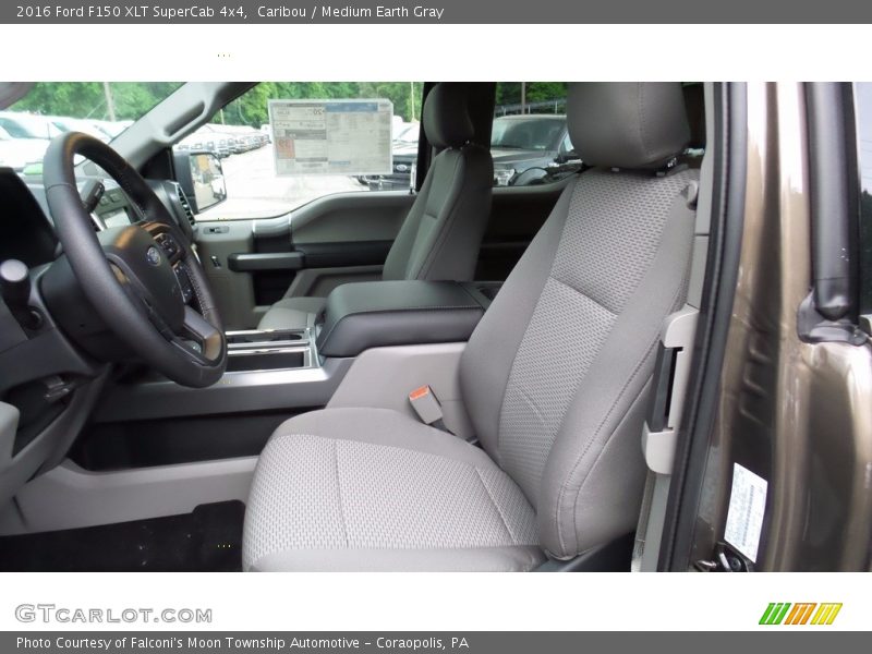 Caribou / Medium Earth Gray 2016 Ford F150 XLT SuperCab 4x4
