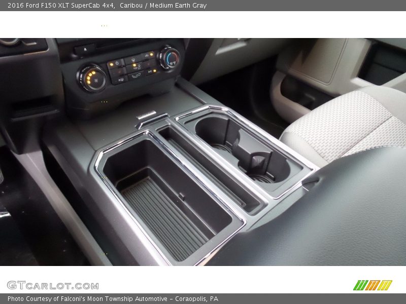 Caribou / Medium Earth Gray 2016 Ford F150 XLT SuperCab 4x4