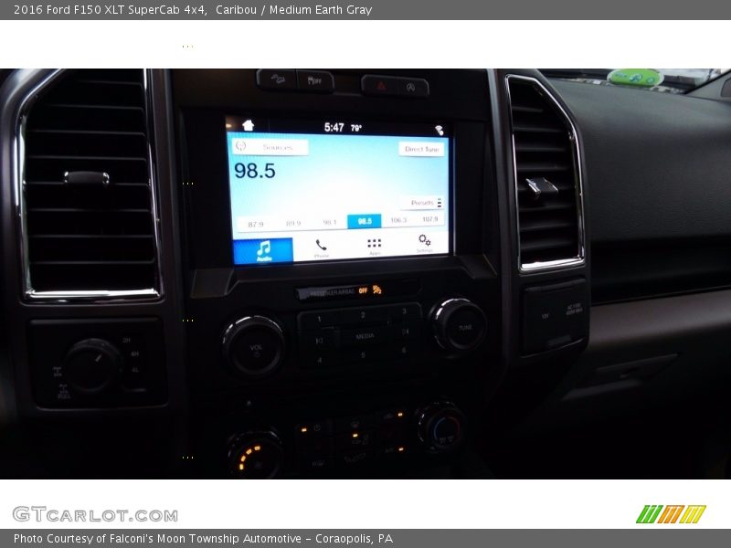 Caribou / Medium Earth Gray 2016 Ford F150 XLT SuperCab 4x4