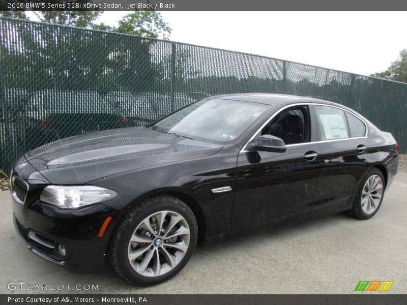 Jet Black / Black 2016 BMW 5 Series 528i xDrive Sedan