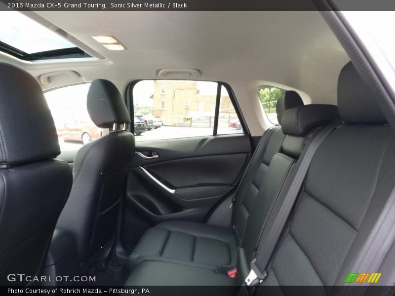 Sonic Silver Metallic / Black 2016 Mazda CX-5 Grand Touring