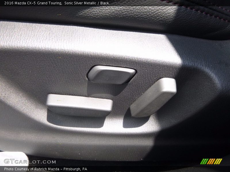 Sonic Silver Metallic / Black 2016 Mazda CX-5 Grand Touring