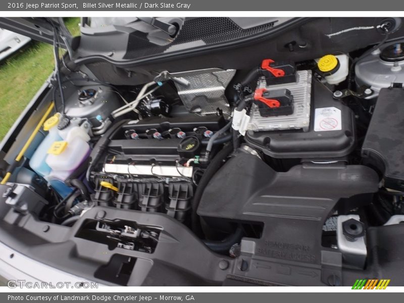 Billet Silver Metallic / Dark Slate Gray 2016 Jeep Patriot Sport
