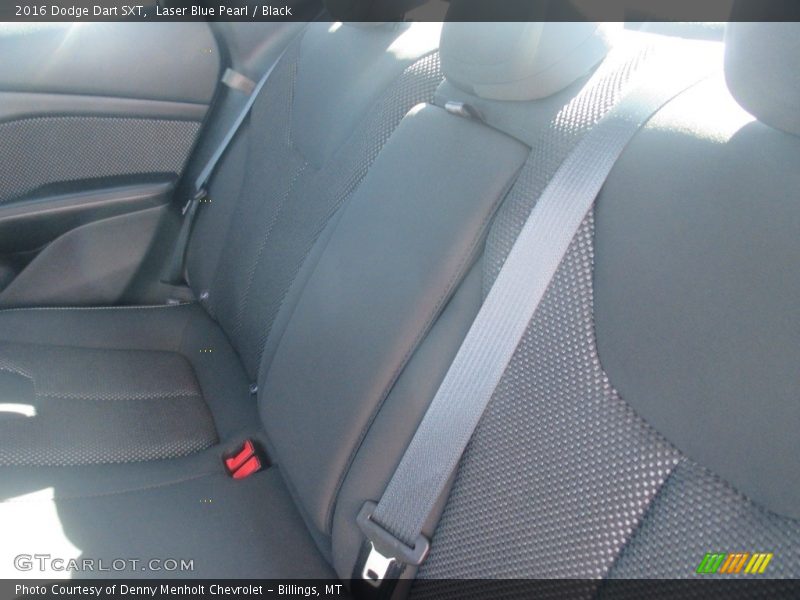 Laser Blue Pearl / Black 2016 Dodge Dart SXT