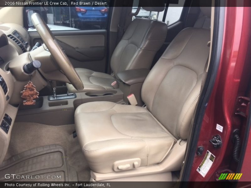 Red Brawn / Desert 2006 Nissan Frontier LE Crew Cab