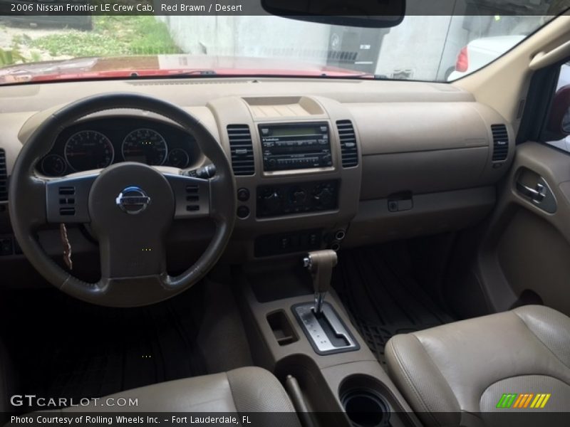 Red Brawn / Desert 2006 Nissan Frontier LE Crew Cab