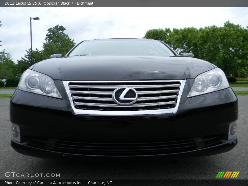 Obsidian Black / Parchment 2012 Lexus ES 350