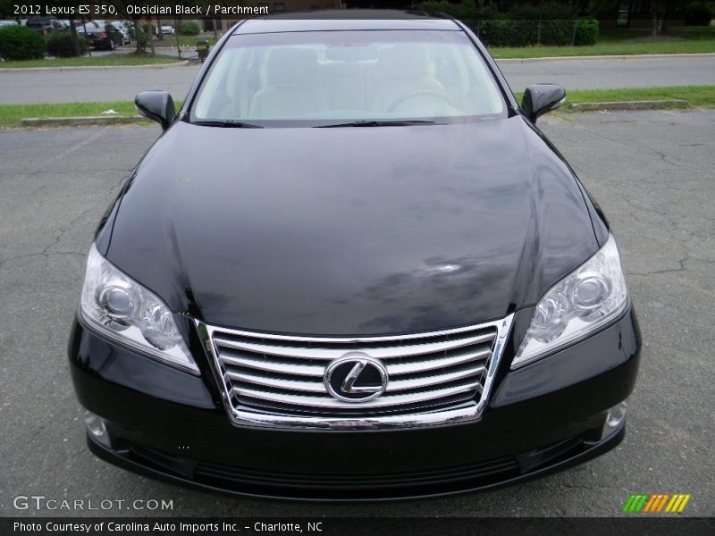 Obsidian Black / Parchment 2012 Lexus ES 350