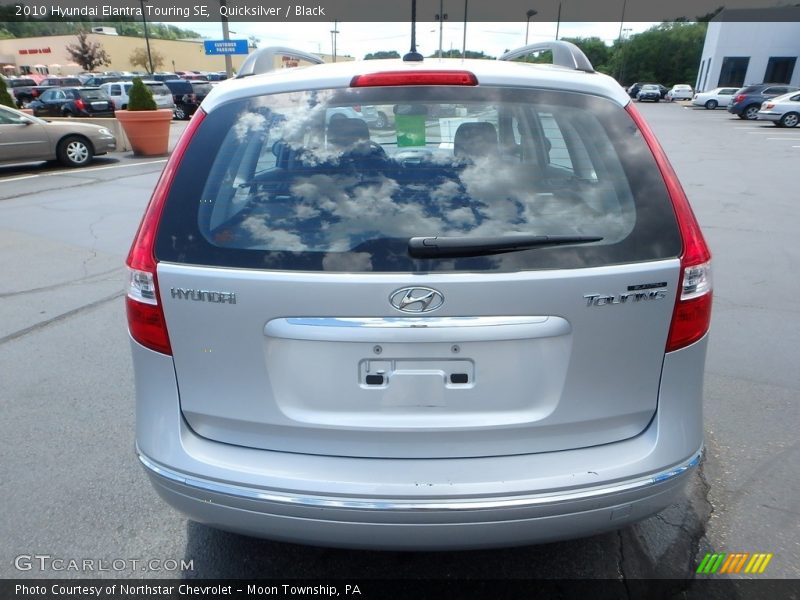 Quicksilver / Black 2010 Hyundai Elantra Touring SE