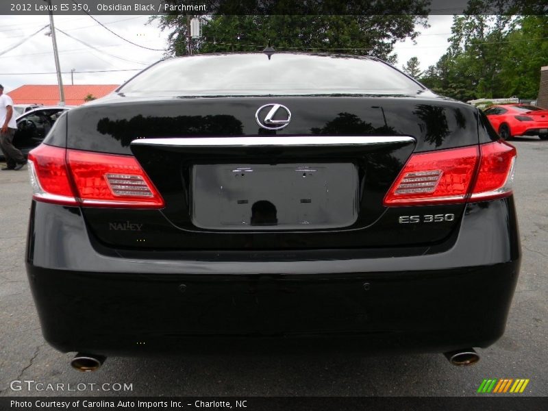 Obsidian Black / Parchment 2012 Lexus ES 350
