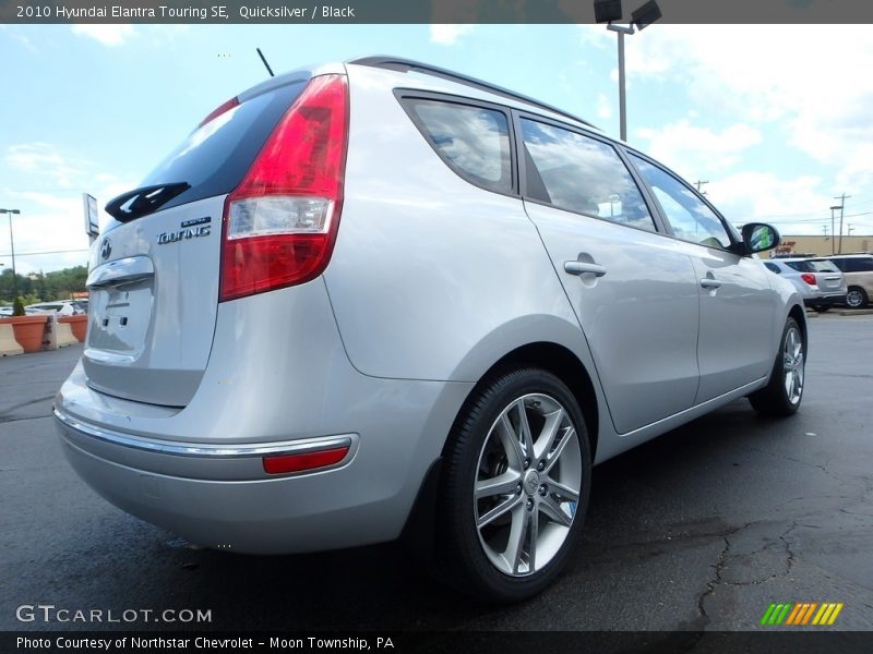 Quicksilver / Black 2010 Hyundai Elantra Touring SE