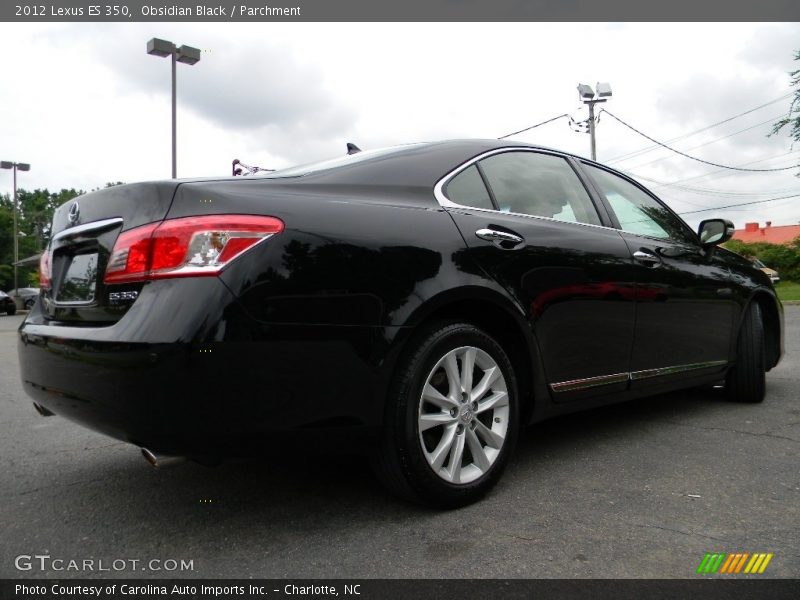 Obsidian Black / Parchment 2012 Lexus ES 350