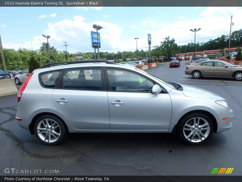 Quicksilver / Black 2010 Hyundai Elantra Touring SE