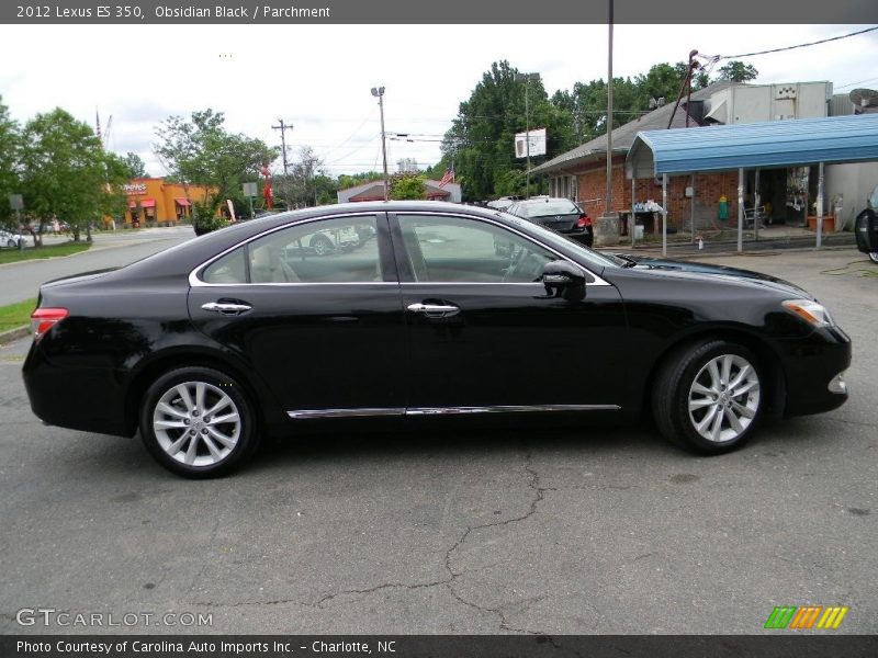 Obsidian Black / Parchment 2012 Lexus ES 350