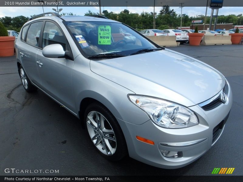 Quicksilver / Black 2010 Hyundai Elantra Touring SE