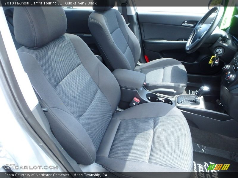 Quicksilver / Black 2010 Hyundai Elantra Touring SE