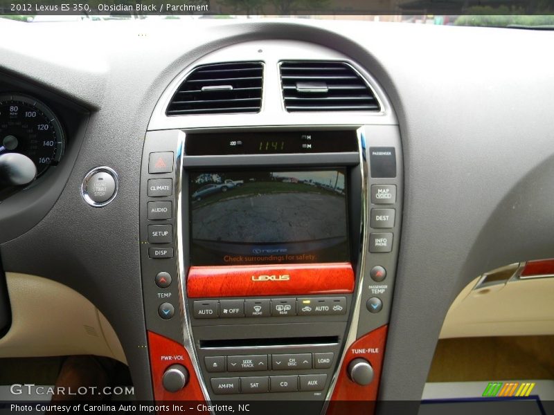 Obsidian Black / Parchment 2012 Lexus ES 350