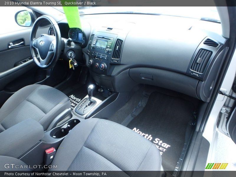 Quicksilver / Black 2010 Hyundai Elantra Touring SE