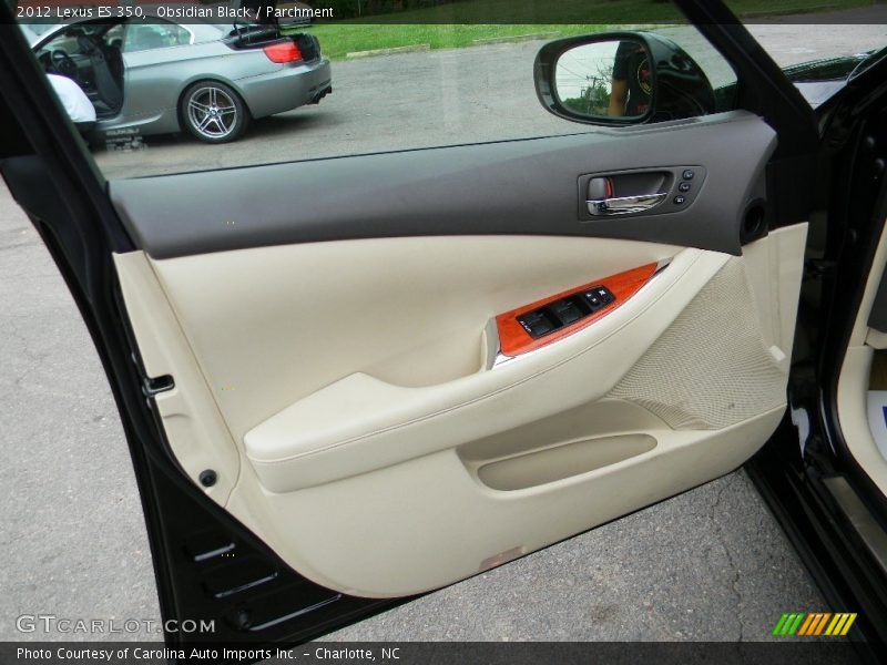 Obsidian Black / Parchment 2012 Lexus ES 350