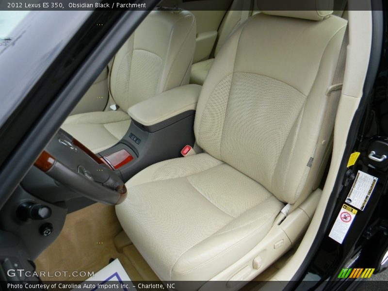 Obsidian Black / Parchment 2012 Lexus ES 350
