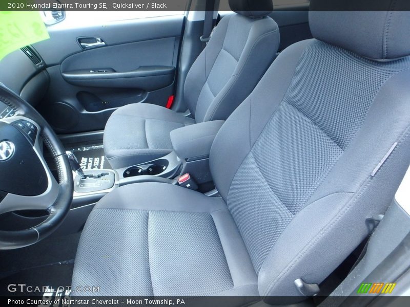 Quicksilver / Black 2010 Hyundai Elantra Touring SE
