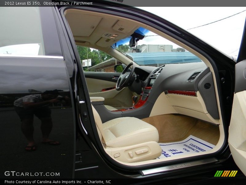 Obsidian Black / Parchment 2012 Lexus ES 350