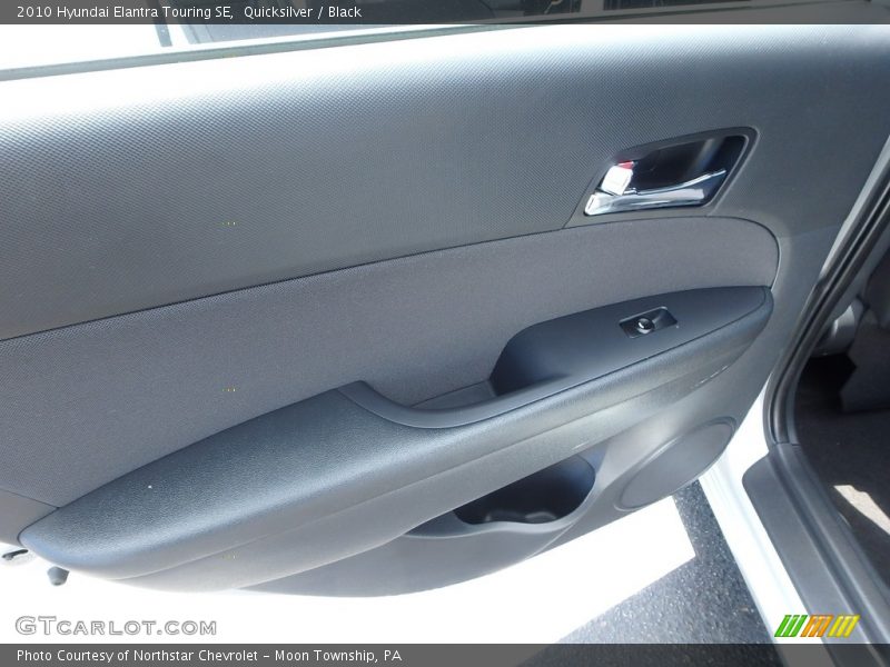 Quicksilver / Black 2010 Hyundai Elantra Touring SE