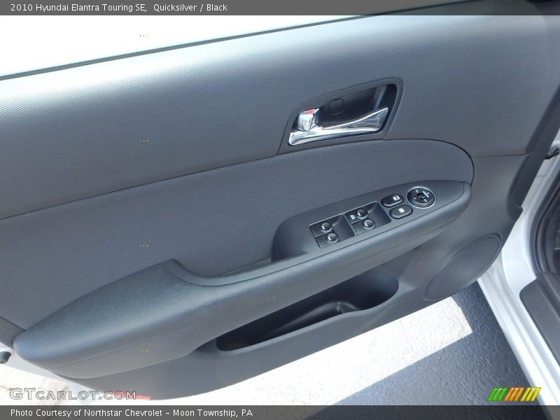 Quicksilver / Black 2010 Hyundai Elantra Touring SE