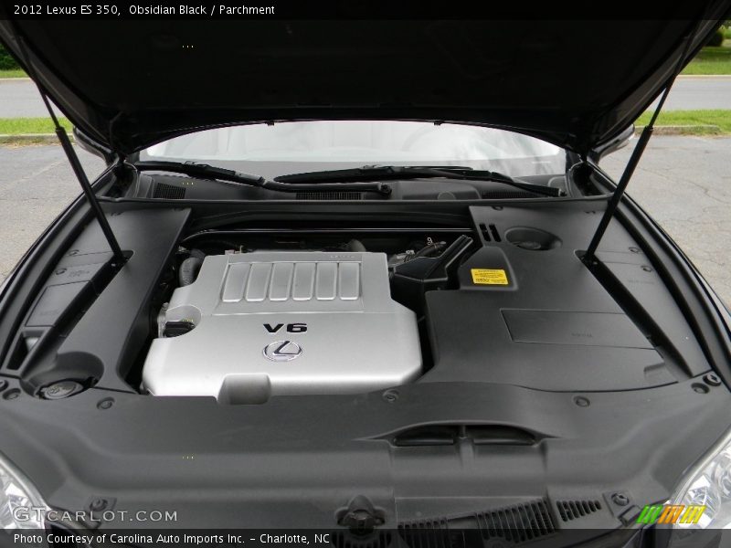 Obsidian Black / Parchment 2012 Lexus ES 350