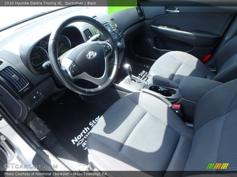 Quicksilver / Black 2010 Hyundai Elantra Touring SE
