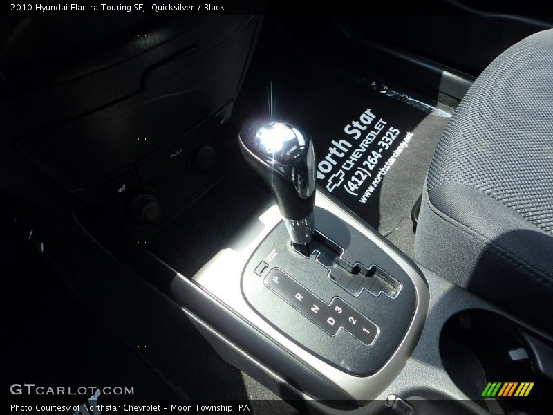 Quicksilver / Black 2010 Hyundai Elantra Touring SE