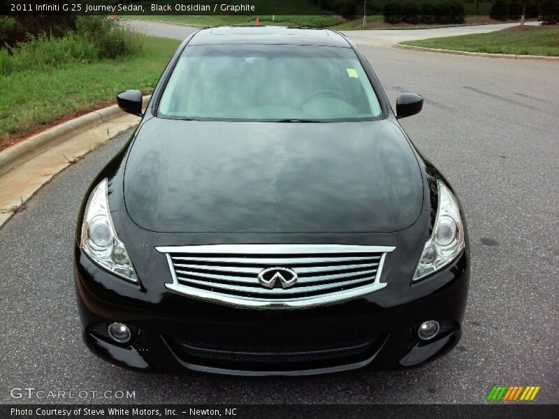 Black Obsidian / Graphite 2011 Infiniti G 25 Journey Sedan