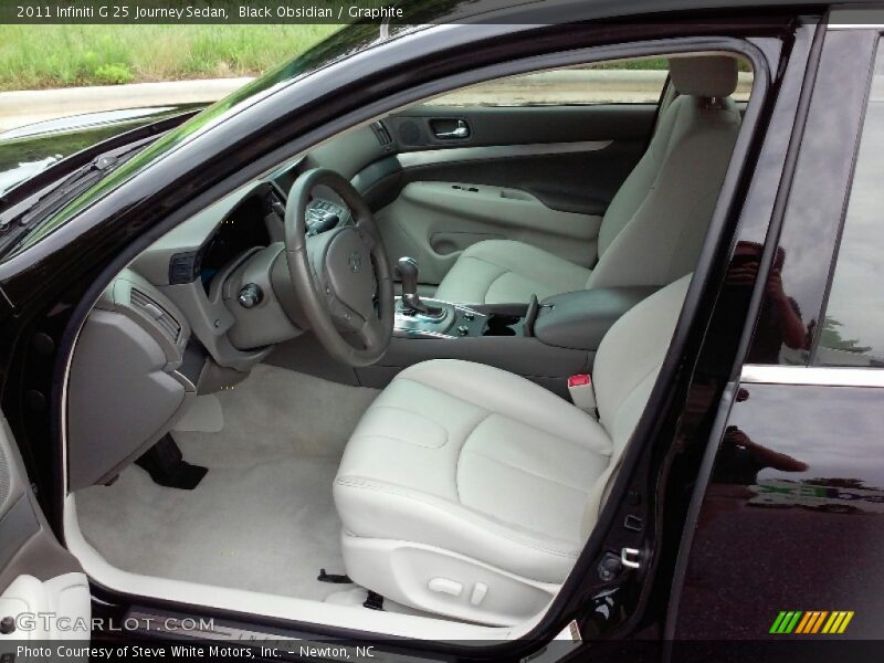 Black Obsidian / Graphite 2011 Infiniti G 25 Journey Sedan