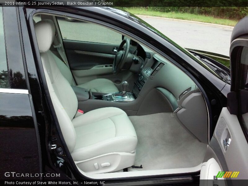 Black Obsidian / Graphite 2011 Infiniti G 25 Journey Sedan