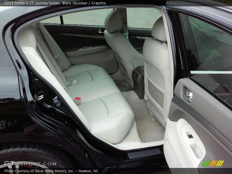 Black Obsidian / Graphite 2011 Infiniti G 25 Journey Sedan