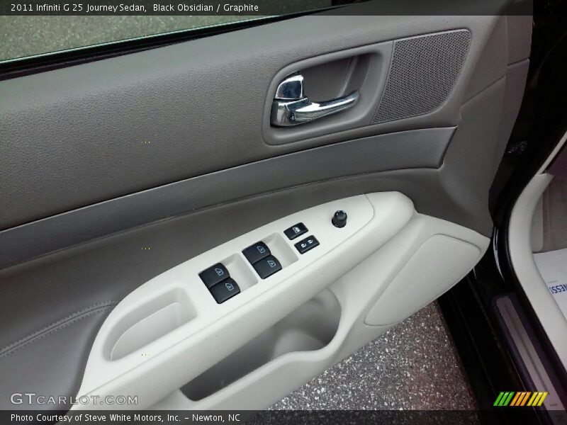 Black Obsidian / Graphite 2011 Infiniti G 25 Journey Sedan