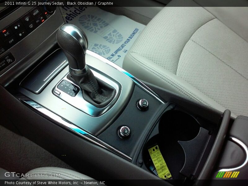 Black Obsidian / Graphite 2011 Infiniti G 25 Journey Sedan