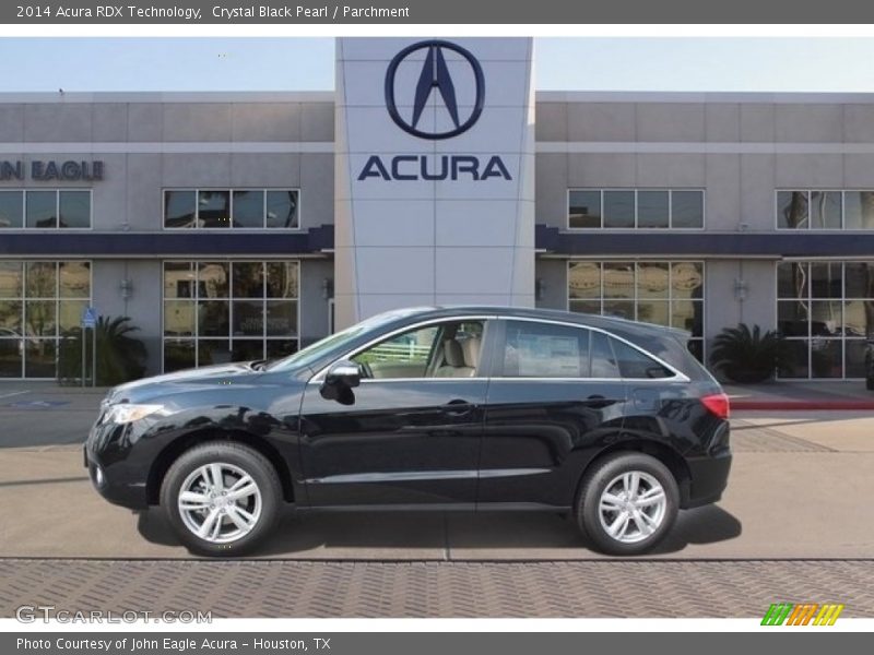 Crystal Black Pearl / Parchment 2014 Acura RDX Technology