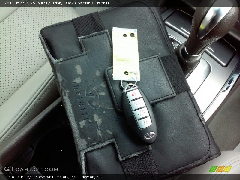 Black Obsidian / Graphite 2011 Infiniti G 25 Journey Sedan