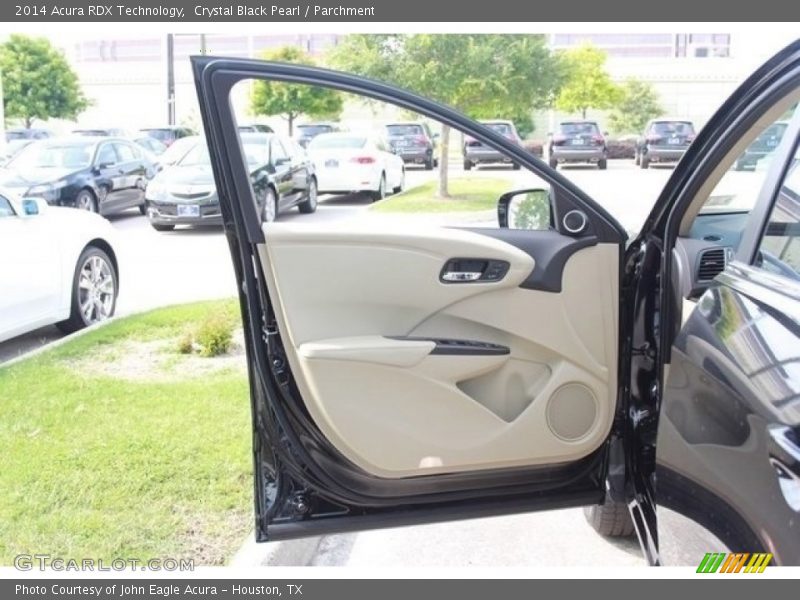 Crystal Black Pearl / Parchment 2014 Acura RDX Technology