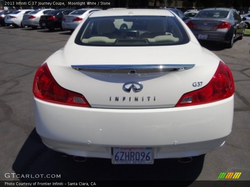 Moonlight White / Stone 2013 Infiniti G 37 Journey Coupe