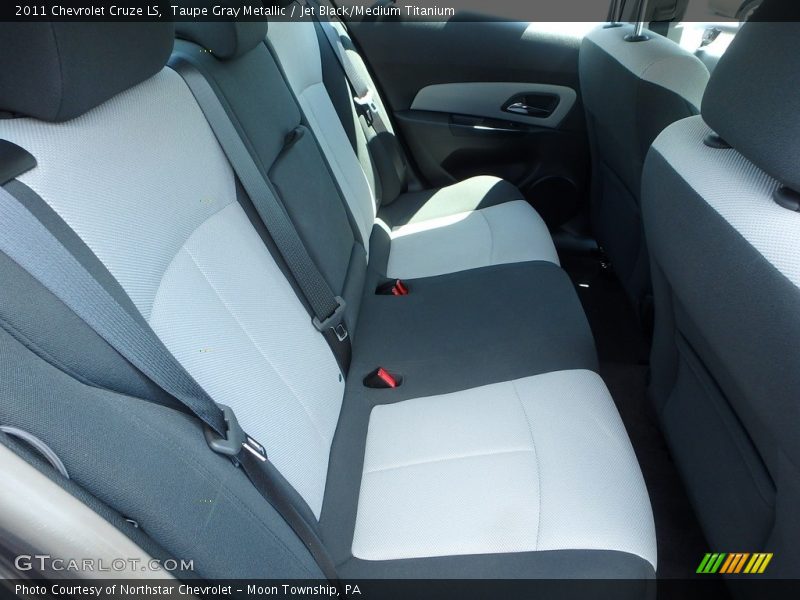 Taupe Gray Metallic / Jet Black/Medium Titanium 2011 Chevrolet Cruze LS