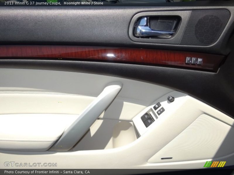 Moonlight White / Stone 2013 Infiniti G 37 Journey Coupe