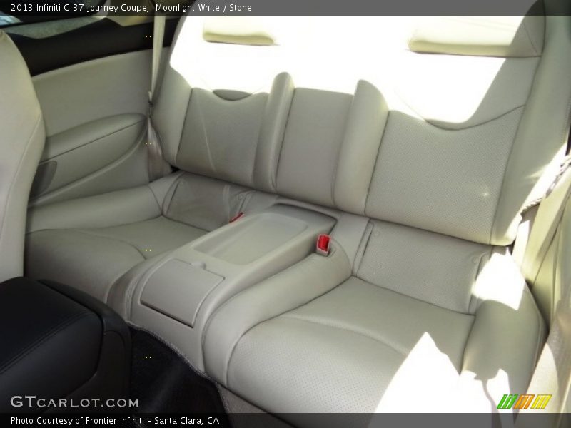 Moonlight White / Stone 2013 Infiniti G 37 Journey Coupe