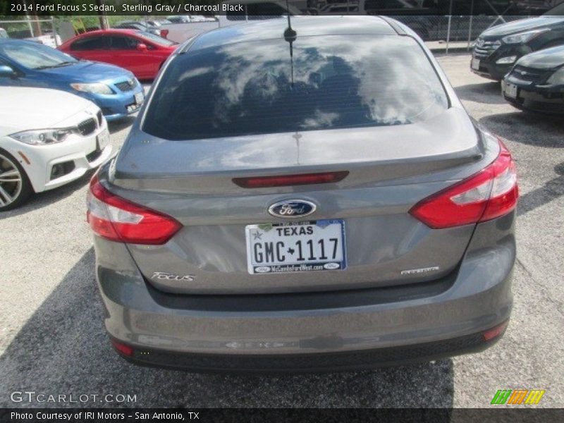Sterling Gray / Charcoal Black 2014 Ford Focus S Sedan
