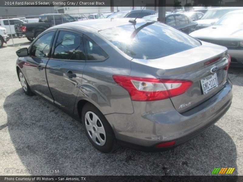Sterling Gray / Charcoal Black 2014 Ford Focus S Sedan