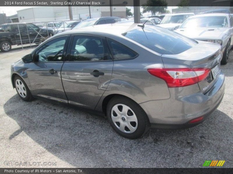 Sterling Gray / Charcoal Black 2014 Ford Focus S Sedan